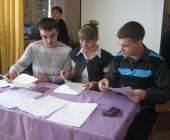 22 февраля 2013 года: Встреча с будущими избирателями в п. Тубинский