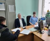 Представление кандидатом Лобановым Н.И. документов на должность мэра муниципального образования Балаганский район