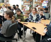 Учащиеся 5 А класса Новонукутской средней школы на викторине-игре